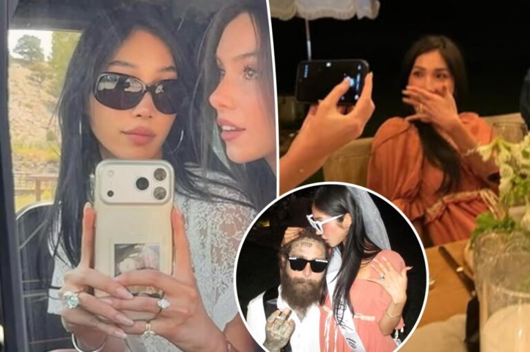Post Malone’s Christi Lee’s estimated 15-carat engagement ring could be worth $2 million