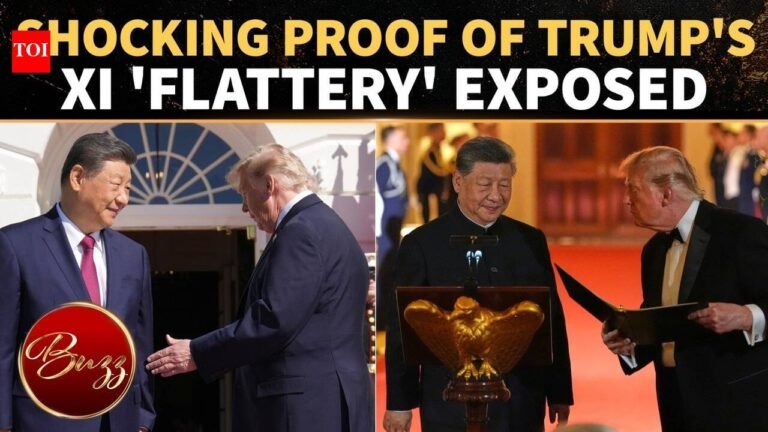 White House room for Xi? New report exposes red-carpet capitulation during Trump’s China visit – Times of India