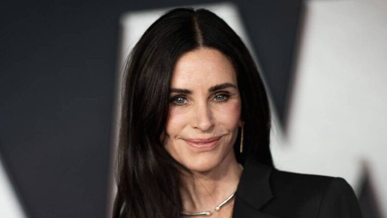 Courteney Cox’s daughter makes rare appearance in slinky dress in celebratory wedding photo