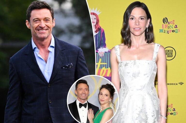 Hugh Jackman seen supporting Sutton Foster in ‘Once Upon a Mattress’ drama amid affair rumors