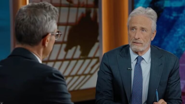 Jon Stewart was kicked out when journalist started talking to Jared Kushner