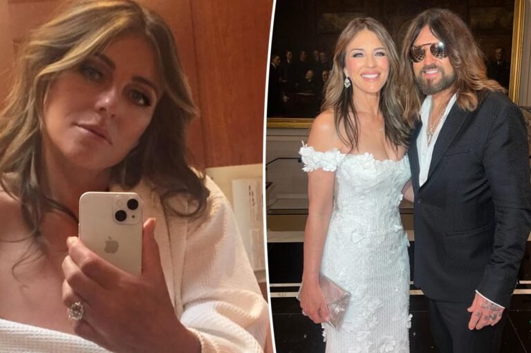 Billy Ray Cyrus and Elizabeth Hurley get engaged