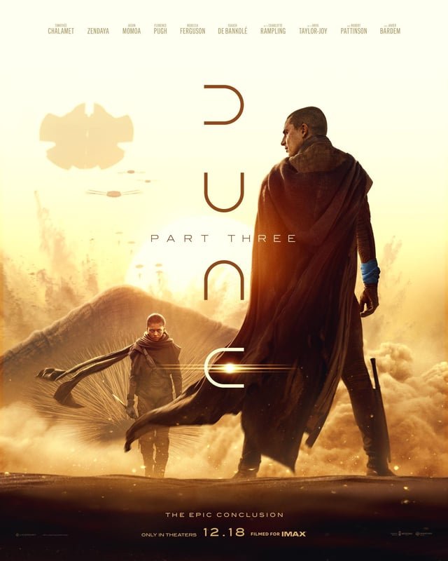 Dune: Part Three | official new poster